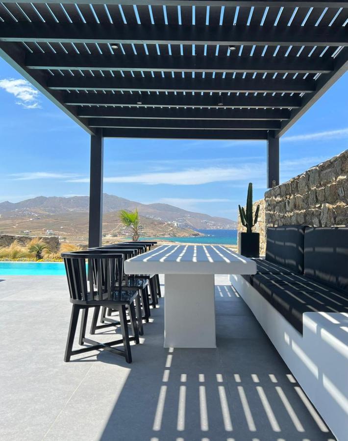 Mykonos Town Black And White Villas Ftelia - Mykonos מראה חיצוני תמונה
